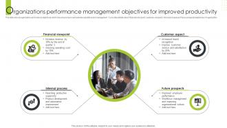 Organizations Performance Management Objectives For Improved Productivity