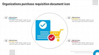 Organizations Purchase Requisition Document Icon