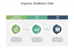 Organize qualitative data ppt powerpoint presentation ideas show cpb