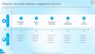Organize Successful Employee Engagement Activities Strategic Staff Engagement Action Plan