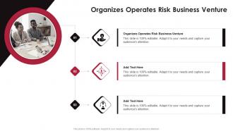 Organizes Operates Risk Business Venture In Powerpoint And Google Slides Cpb