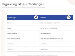 Organizing fitness challenges burpees powerpoint presentation pictures