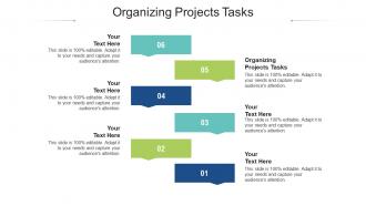 Organizing projects tasks ppt powerpoint presentation portfolio elements cpb