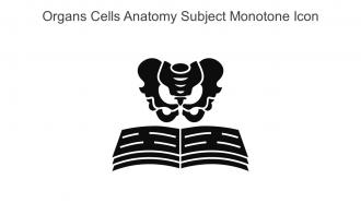 Organs Cells Anatomy Subject Monotone Icon In Powerpoint Pptx Png And Editable Eps Format