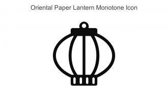 Oriental Paper Lantern Monotone Icon In Powerpoint Pptx Png And Editable Eps Format