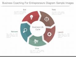 Original business coaching for entrepreneurs diagram sample images