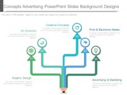 Original concepts advertising powerpoint slides background designs