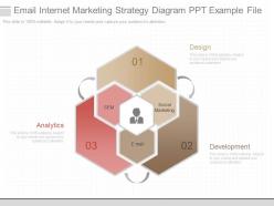 Original email internet marketing strategy diagram ppt example file