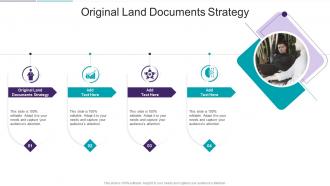 Original Land Documents Strategy In Powerpoint And Google Slides Cpb