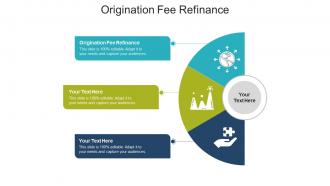 Origination fee refinance ppt powerpoint presentation pictures deck cpb