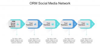 Orm social media network ppt powerpoint presentation inspiration guide cpb