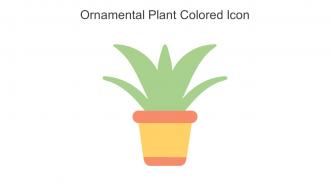 Ornamental Plant Colored Icon In Powerpoint Pptx Png And Editable Eps Format