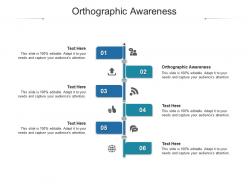 Orthographic awareness ppt powerpoint presentation pictures format cpb