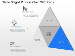 Os three staged-process chart with icons powerpoint template