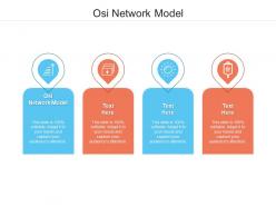 Osi network model ppt powerpoint presentation ideas background image cpb