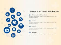Osteoporosis and osteoarthritis ppt powerpoint presentation inspiration show