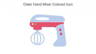 Oster Hand Mixer Colored Icon In Powerpoint Pptx Png And Editable Eps Format