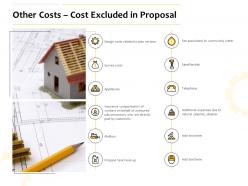Other costs cost excluded in proposal ppt powerpoint presentation format ideas
