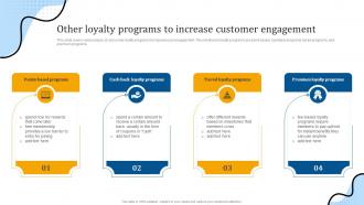 Other Loyalty Programs To Increase Customer Engagement Enhancing Customer Support