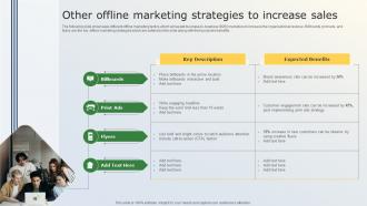 Other Offline Marketing Strategies To Increase Sales Business Marketing Tactics For Small Businesses MKT SS V