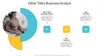 Other Titles Business Analyst In Powerpoint And Google Slides Cpb