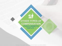 Other types of compensation perks and benefits marketing ppt outline