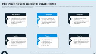 Other Types Of Marketing Collateral Types Of Advertising Media For Product MKT SS V