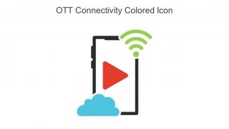 OTT Connectivity Colored Icon In Powerpoint Pptx Png And Editable Eps Format