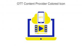 Ott Content Provider Colored Icon In Powerpoint Pptx Png And Editable Eps Format