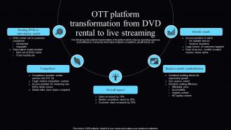 Ott Platform Transformation From Dvd Rental To Live Streaming