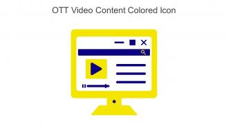 Ott Video Content Colored Icon In Powerpoint Pptx Png And Editable Eps Format