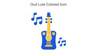 Oud Lute Colored Icon In Powerpoint Pptx Png And Editable Eps Format