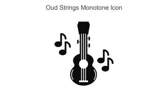 Oud Strings Monotone Icon In Powerpoint Pptx Png And Editable Eps Format
