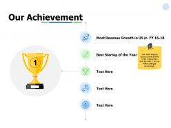 Our achievement revenue ppt powerpoint presentation pictures infographic template