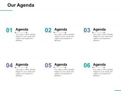 Our agenda ppt professional file formats