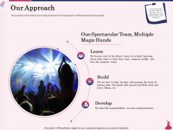 Our Approach Spectacular Team Ppt Powerpoint Presentation Show