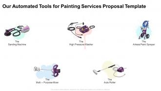 Our automated tools for painting services proposal template