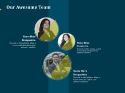 Our awesome team rebranding process