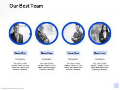 Our best team communication planning c835 ppt powerpoint presentation slides backgrounds