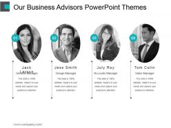 Our business advisors powerpoint themes
