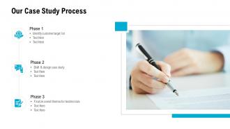 Our case study process ppt powerpoint presentation infographics images