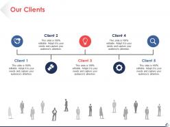 Our clients strategy ppt pictures design ideas