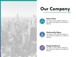 Our company value client ppt powerpoint presentation file example file
