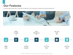 Our Features Series B Ppt Diagram Templates