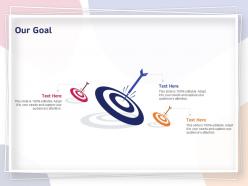 Our goal a1288 ppt powerpoint presentation styles influencers