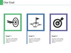 Our goal business culture ppt powerpoint presentation diagram templates