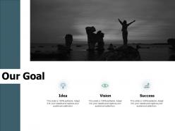 Our goal idea vision success f794 ppt powerpoint presentation portfolio topics