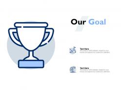 Our goal portfolio e15 ppt powerpoint presentation icon backgrounds