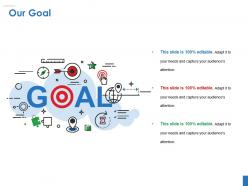 Our goal powerpoint slide presentation guidelines template 1
