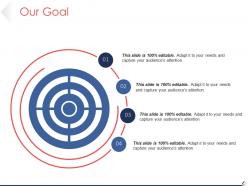 Our goal powerpoint topics template 1
